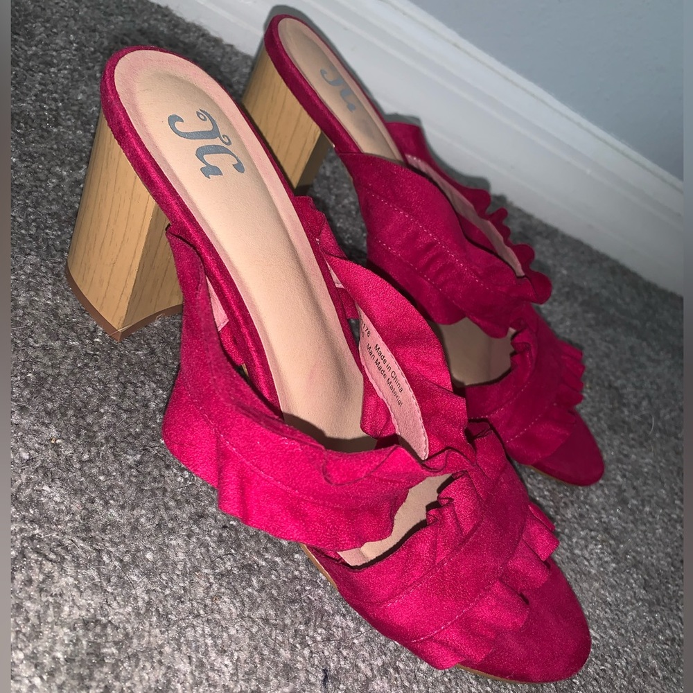 Hot Pink/fuchsia Heels